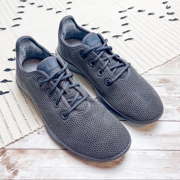 allbirds Other - Allbirds Tree Runners Sneakers Jet Black Grey Size 10